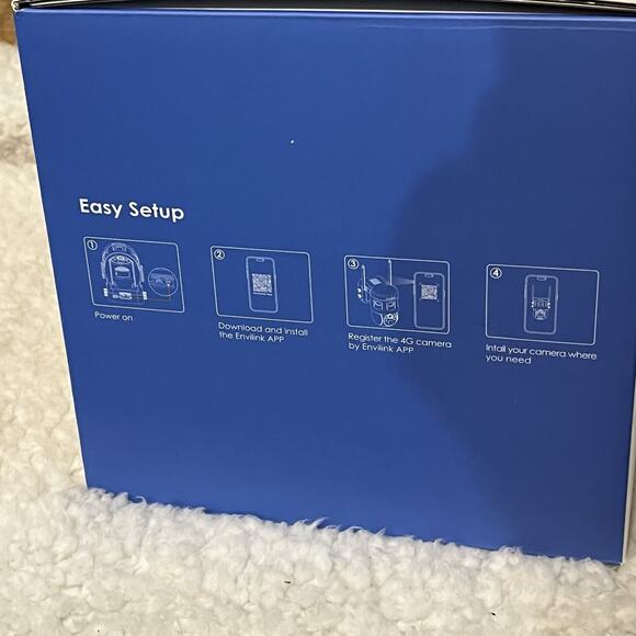 Envilink 4G LTE Cellular Security Camera Solar Pan & Tilt 180 Degrees NIB - Picture 2 of 8